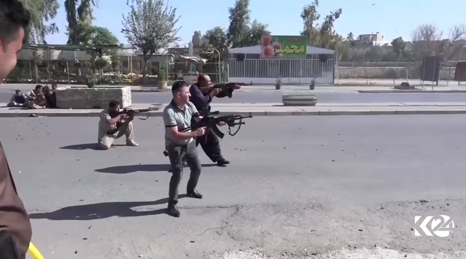 لقطات لكوردستان24 عن هجوم كركوك